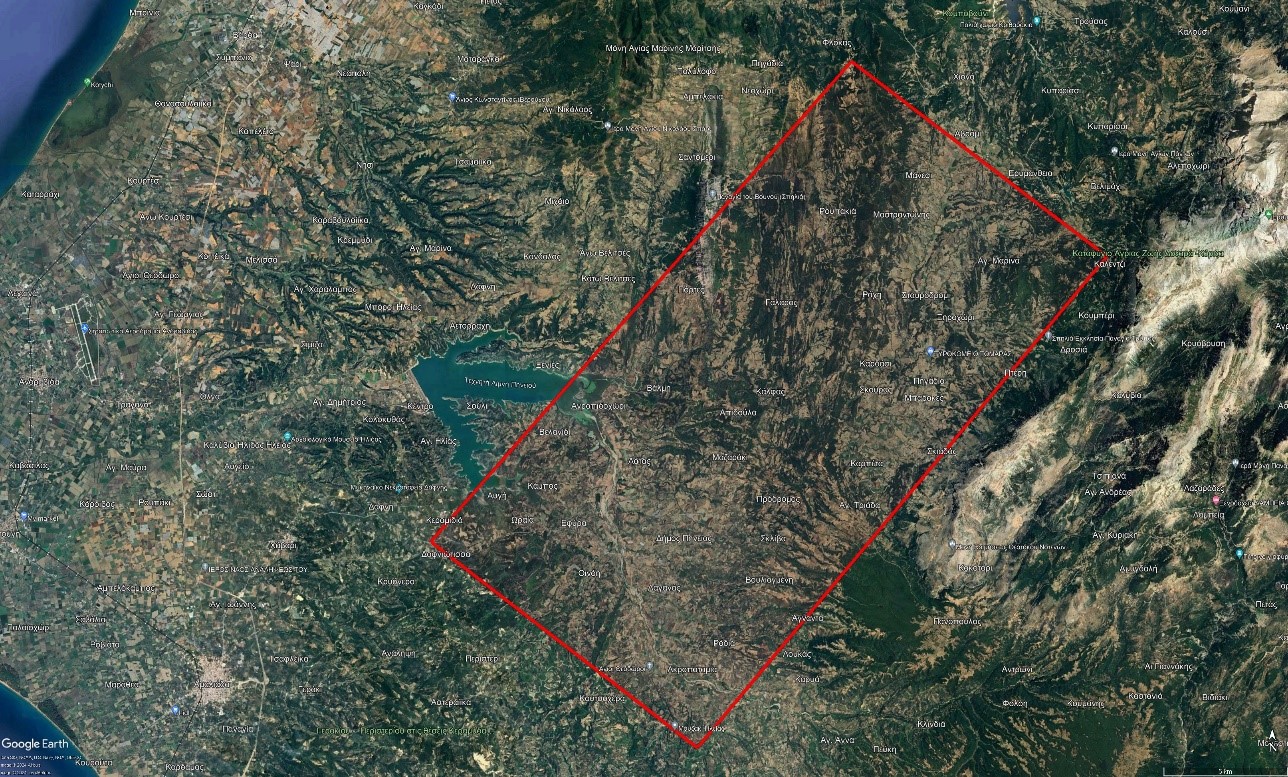 Ενεργοποιήθηκε η Υπηρεσία Copernicus για τις πυρκαγιές σε Αχαΐα και Ηλεία