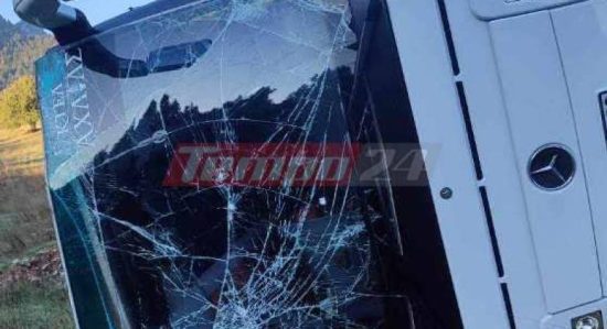 Καλάβρυτα: Λεωφορείο με 15 επιβάτες έπεσε σε χαράδρα – Επέβαιναν και 6 μαθητές