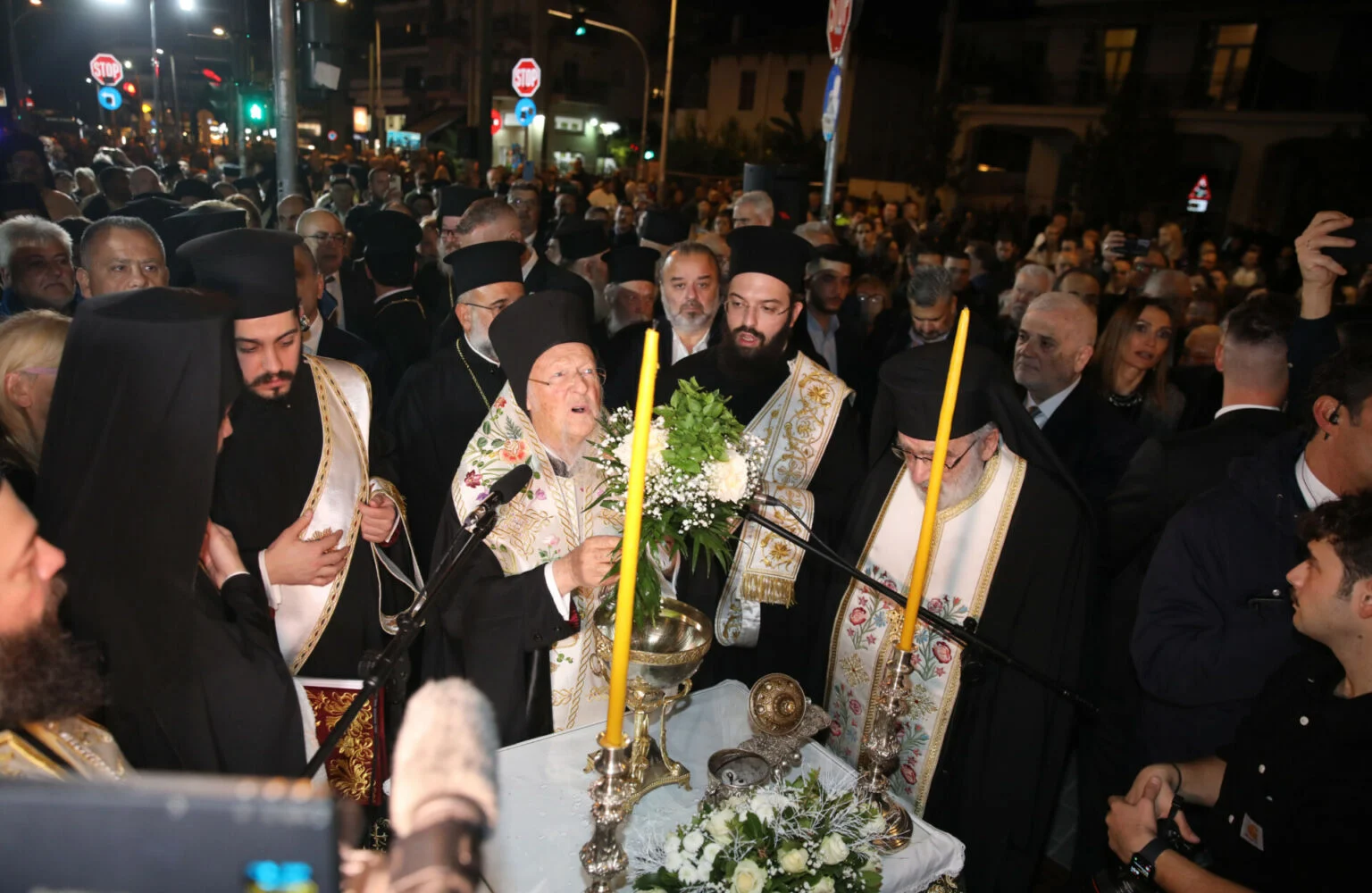 Ο Οικουμενικός Πατριάρχης Βαρθολομαίος στη Νέα Φιλαδέλφεια