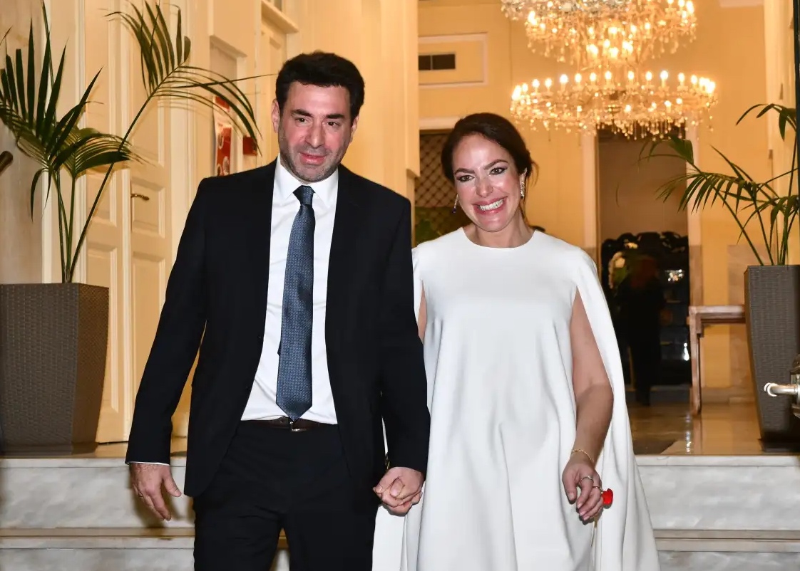 Λεωνής Μαντωνάκης και Δόμνα Μιχαηλίδου