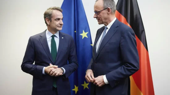 Μητσοτάκης: Συνεχάρη τηλεφωνικώς τον νικητή των γερμανικών εκλογών Φρίντριχ Μερτς