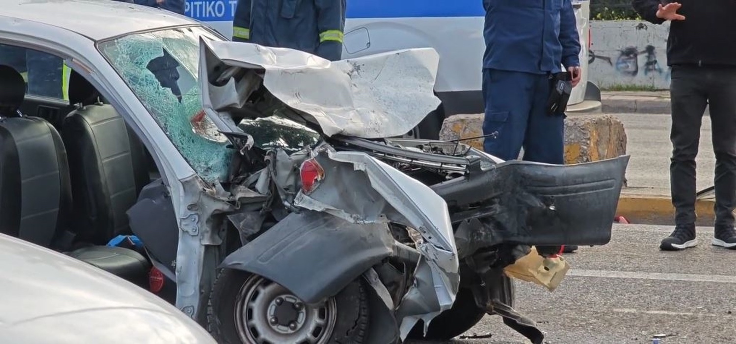 Τροχαίο δυστύχημα στην Κατεχάκη