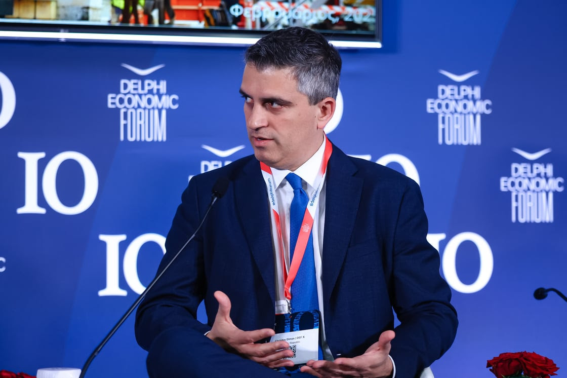 Όσα είπε για τα Τέμπη, τον ΕΟΔΑΣΑΑΜ και τα μεγάλα έργα που έρχονται ο Υπουργός Υποδομών και Μεταφορών, Χρίστος Δήμας στο 10ο Οικονομικό Φόρουμ των Δελφών