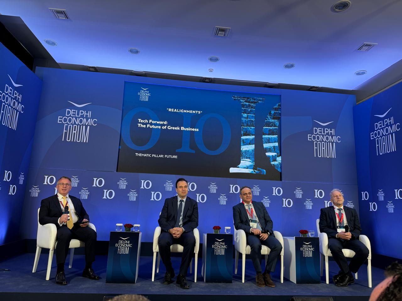 Στο πλαίσιο του φετινού Delphi Economic Forum X η Olympia Group συμμετείχε στο πάνελ με τίτλο «Tech Forward: The Future of Greek Business»