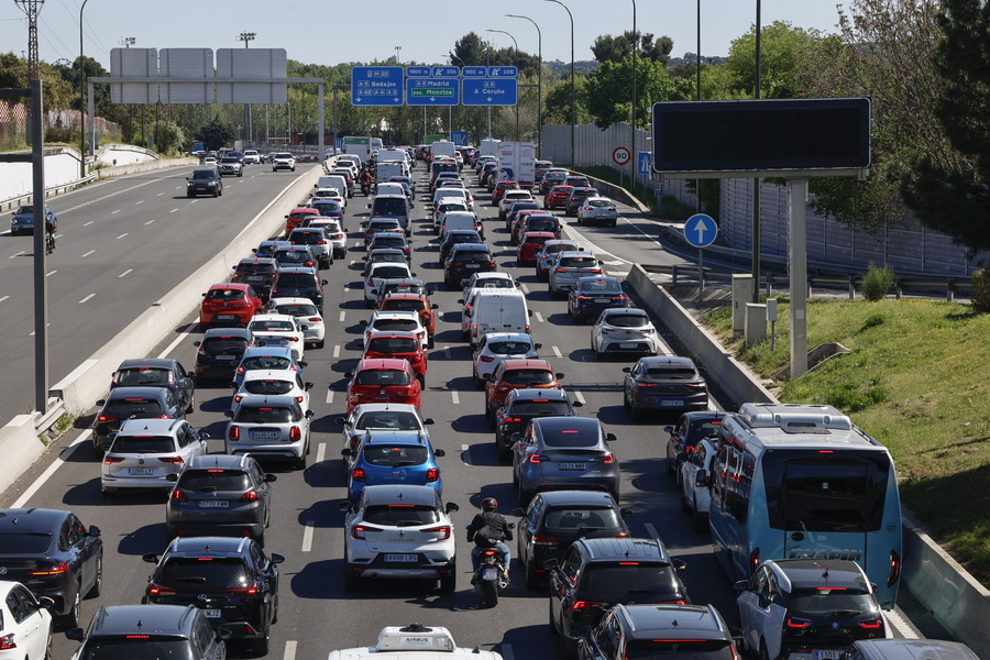 Χάος στους δρόμους της Ισπανίας λόγω του blackout
