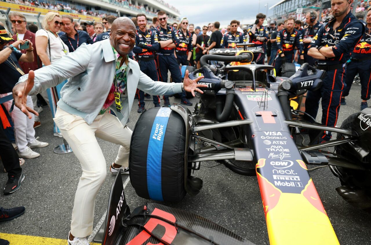 Ο ηθοποιός Terry Crews στην εκκίνηση