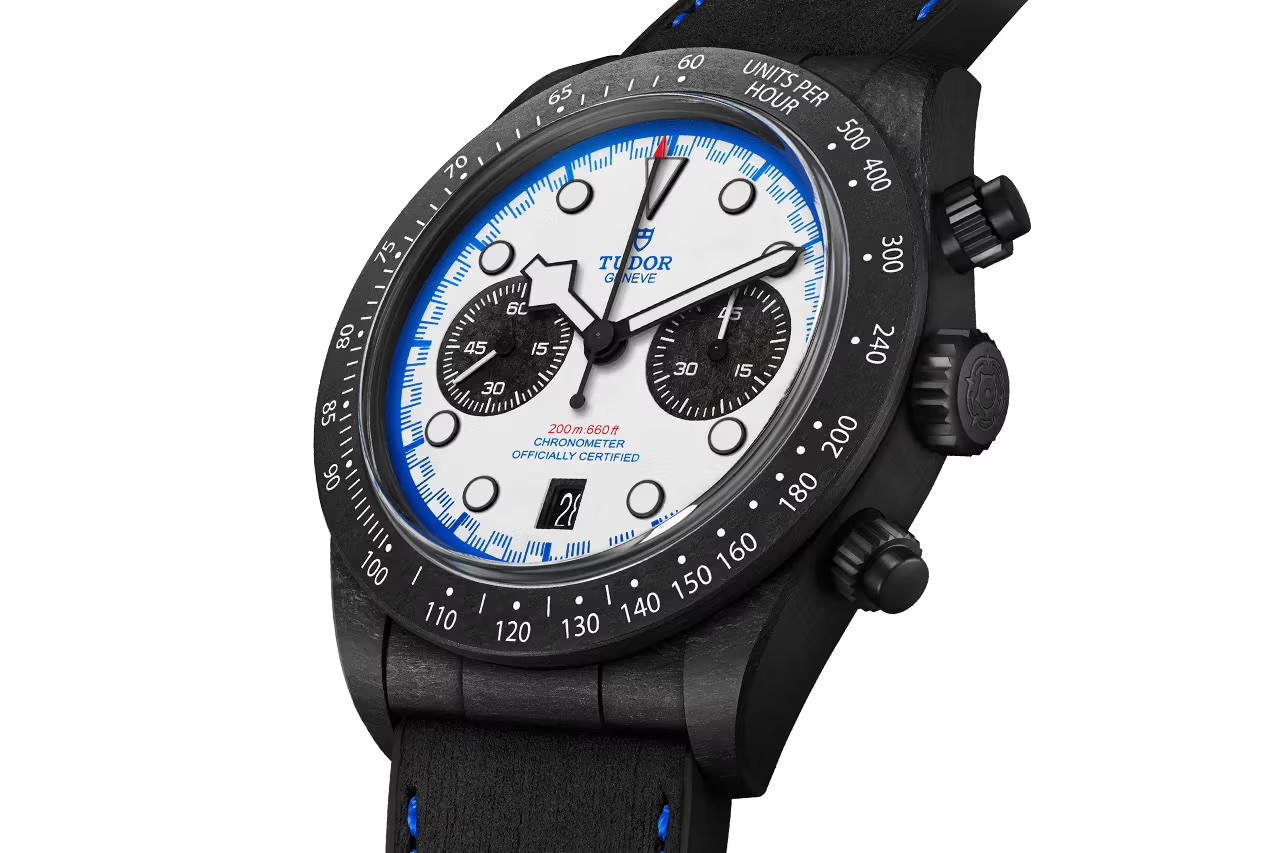 Tudor Motorsports  Black Bay Chrono “Carbon 25”