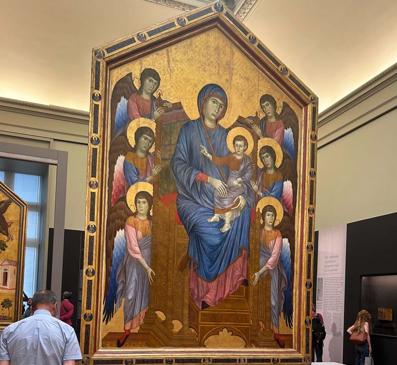Η «Μεγαλειότητα» (1280-85) του Τσιμαμπούε στο Λούβρο