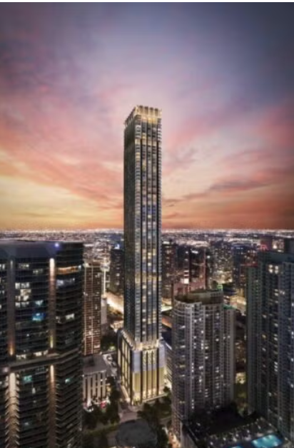Το 888 Brickell Dolce & Gabbana αναμένεται να ολοκληρωθεί έως το 2028 και θα περιλαμβάνει εγκαταστάσεις όπως εστιατόρια, πισίνα, γυμναστήριο και σπα, χώρους εκδηλώσεων και εσωτερικό γήπεδο padel / Εικόνα: JDS Development Group.