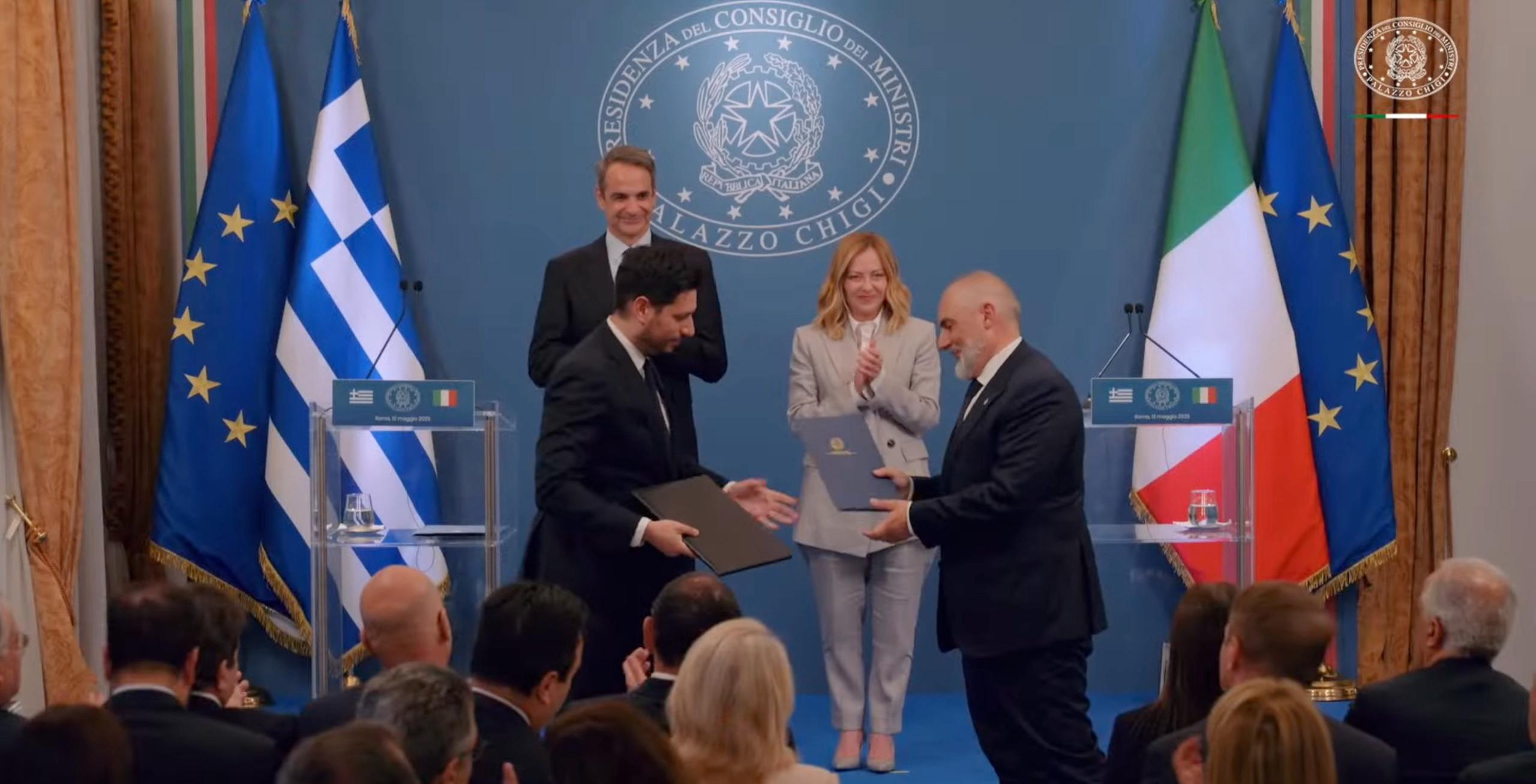 Ο Κωνσταντίνος Κυρανάκης στην Ιταλία