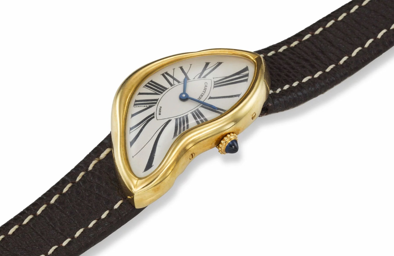 To ασύμμετρο Cartier Crash Paris Limited Edition του Έλτον Τζον