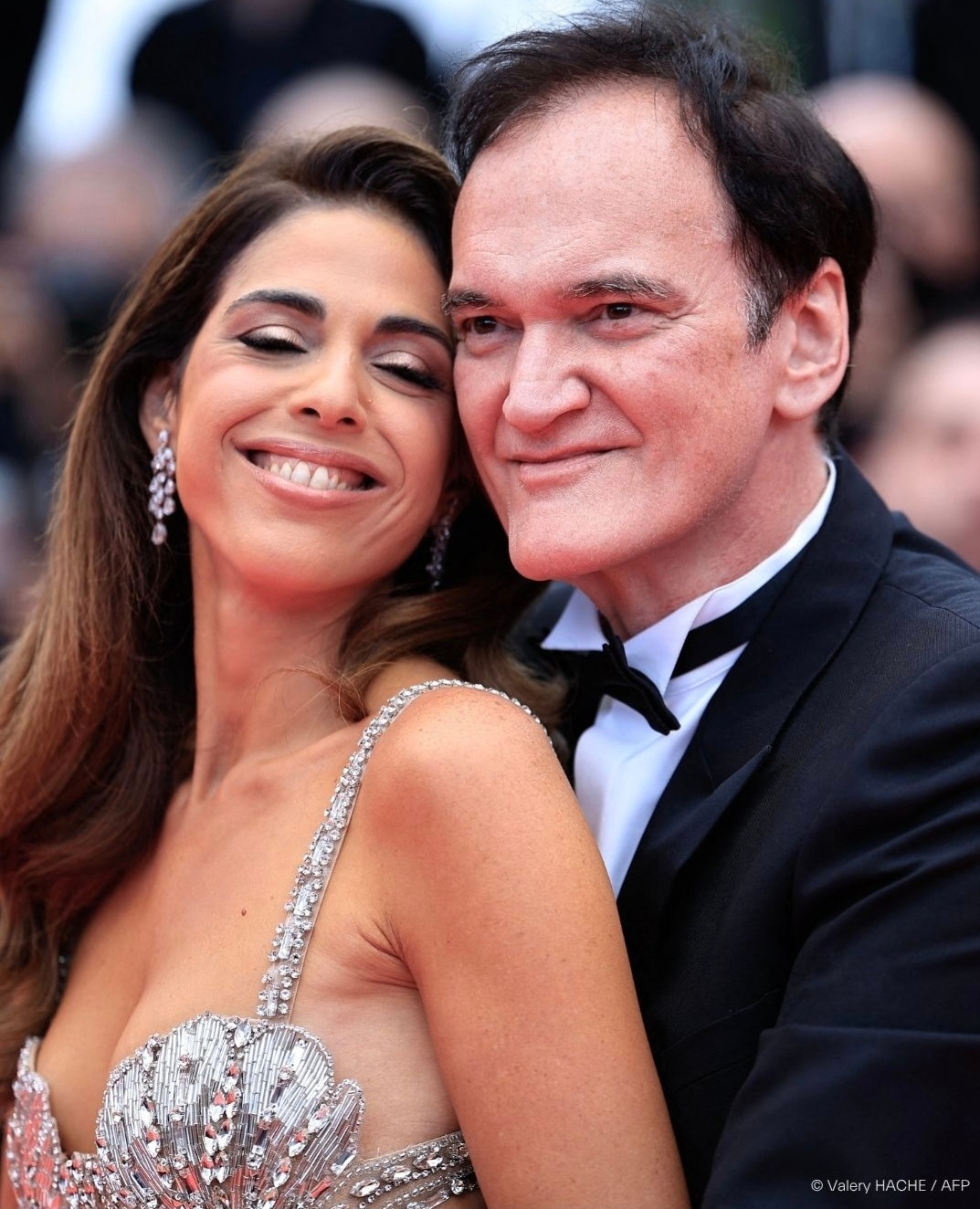 Ο Quentin Tarantino με τη σύζυγο του