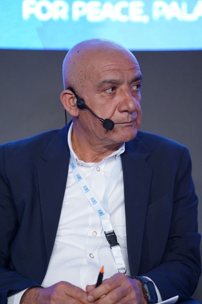 Omar Shaban, Επικεφαλής του PalThink for Strategic Studies και σύμβουλος του European Institute for Peace