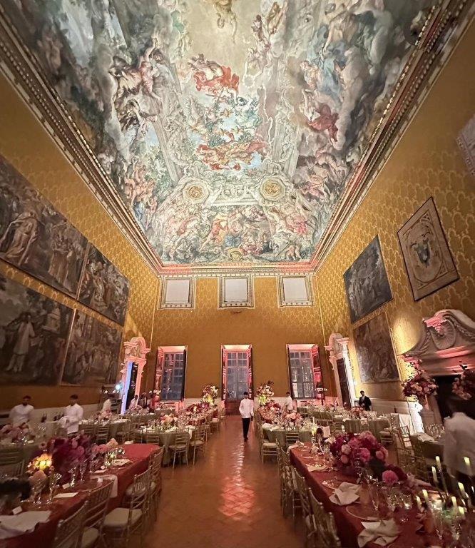 H ονειρική αίθουσα του δείπνου στο Palazzo Barberini