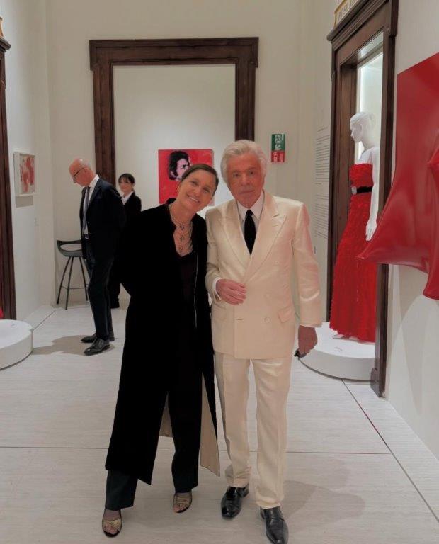 H Maria Grazia Chiuri που ξεκίνησε την καριέρα της από τον Valentino με τον Giancarlo Giammetti
