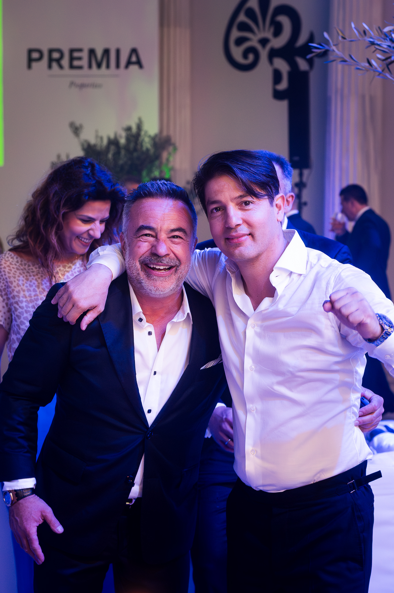 Ο κ. Ηλίας Γεωργιάδης, Πρόεδρος της Premia Properties με τον κ. Δημήτρη Τσεσμετζόγλου, CEO της Howden Ελλάδας & Κύπρου