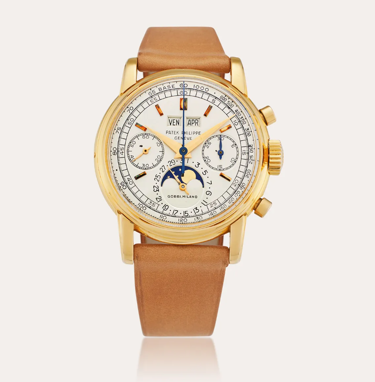 Patek Philippe Reference 2499 Second Series.(photo credit : Sotheby's)