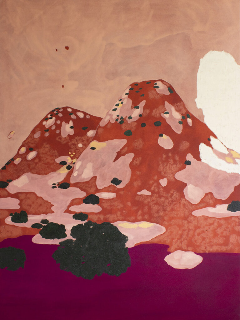 Ximena Maldonado Sánchez "terracotta", 2025 | Oil and acrylic on canvas | 180 x 130 cm | Photo credits: Courtesy of the artist