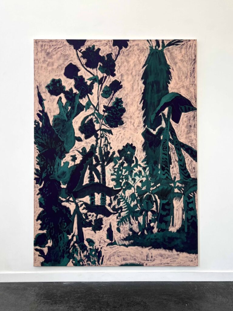 Ximena Maldonado Sánchez "Selva", 2022 | Oil and acrylic on canvas | 180 x 130 cm | Photo credits: Courtesy of the artist