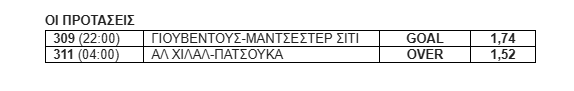 Προτάσεις 26/6