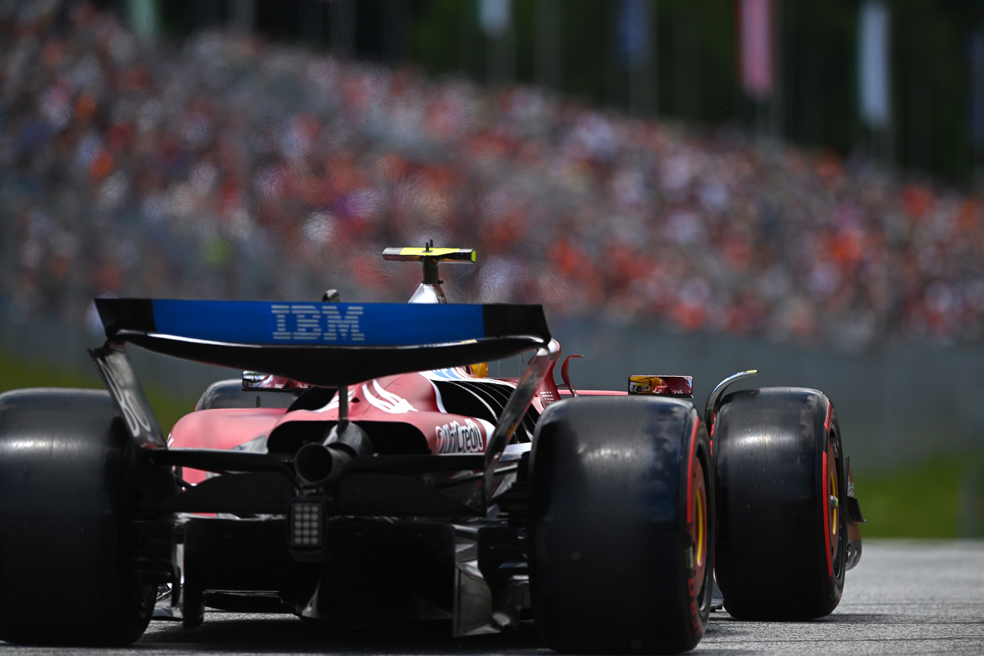 SPIELBERG, AUSTRIA - JUNE 28: Lewis Hamilton of Great Britain driving the (44) Scuderia Ferrari SF-25 on track during final practice ahead of the F1 Grand Prix of Austria at Red Bull Ring on June 28, 2025 in Spielberg, Austria. (Photo by Rudy Carezzevoli/Getty Images)