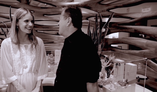Eugenie Niarchos και Mario Testino
