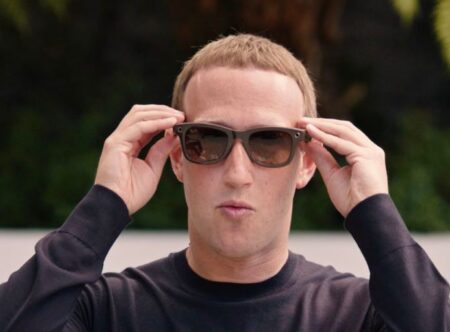 Ο Μαρκ Ζούκερμπεργκ με Ray-Ban Smart Glasses