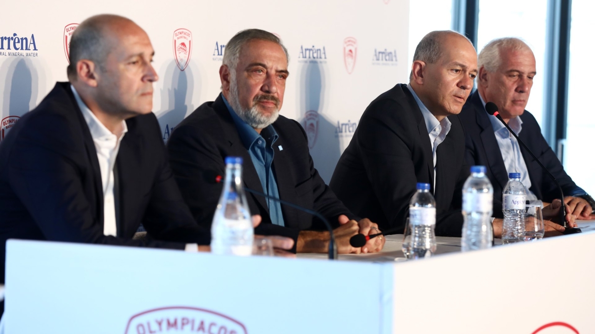 Από τη συνέντευξη τύπου για την τριετή χορηγία από το νερό ΑρρένΑ
