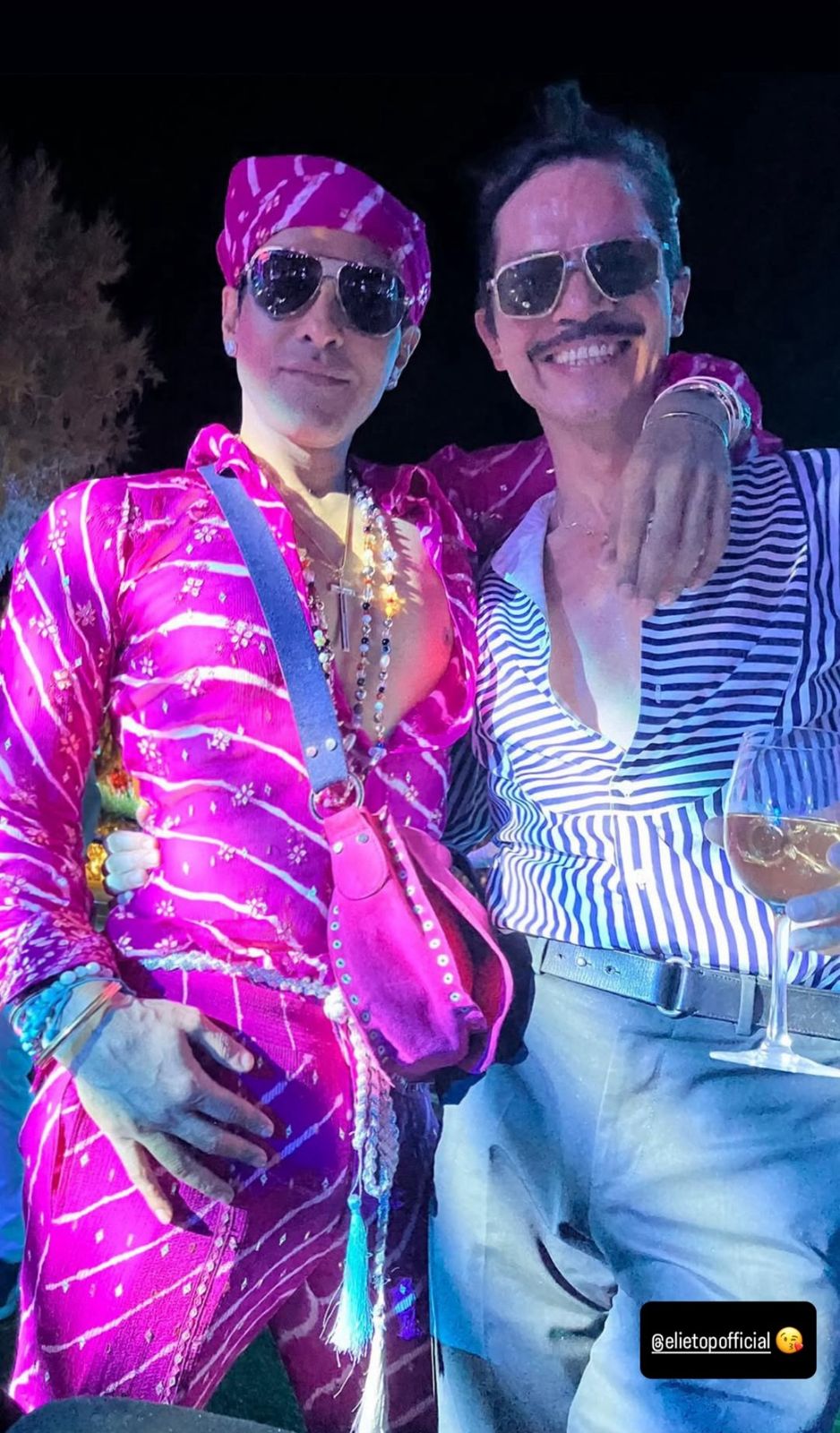Mozez Singh, Ινδός multimillionaire που ζεί στη Νέα Υόρκη με τον Jewellery designer Elie Top