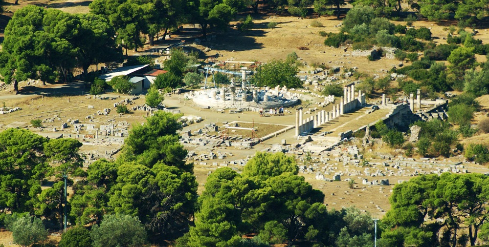 Το ιερό του Ασκληπιού στην Επίδαυρο