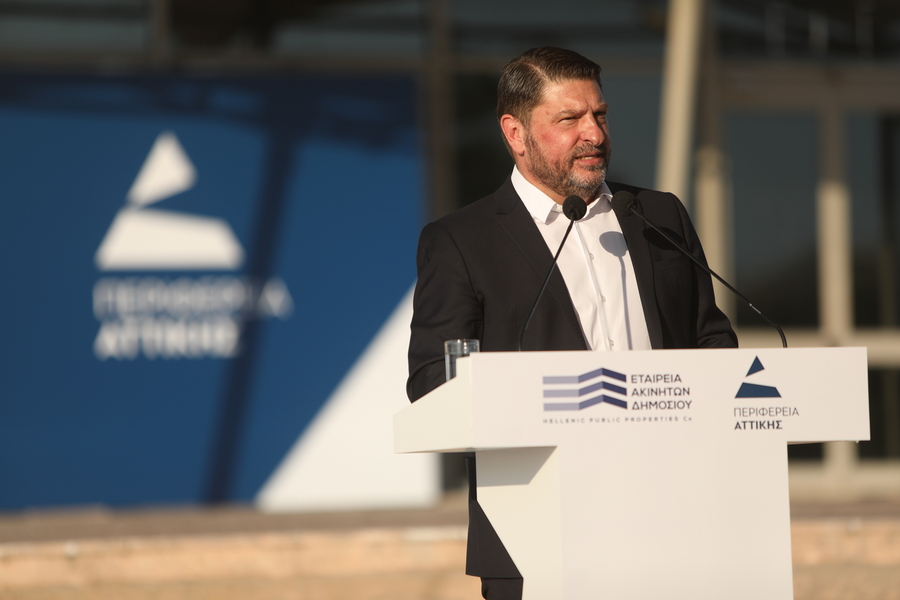 Ο Περιφερειάρχης Αττικής Νίκος Χαρδαλιάς