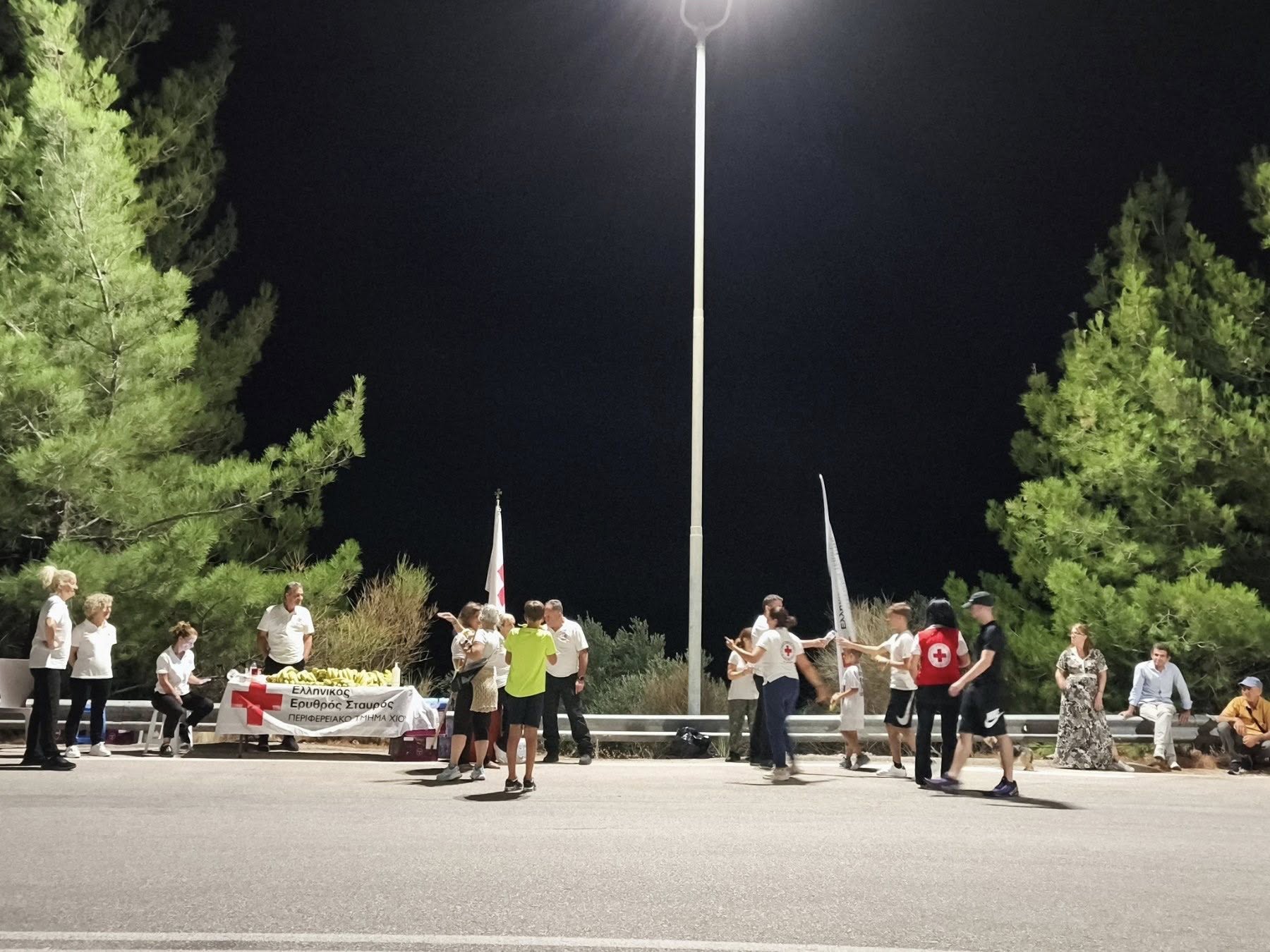 Ευχαριστίες του Ερυθρού Σταυρού Χίου προς
το Ίδρυμα "Μαρία Τσάκος"