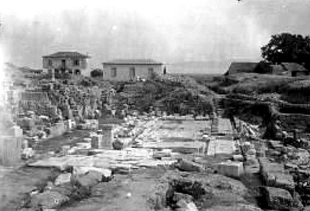 Το αρχικό κτήριο του Παλαιού Μουσείου (Αρχείο ΑΣΚΣΑ, 1900)