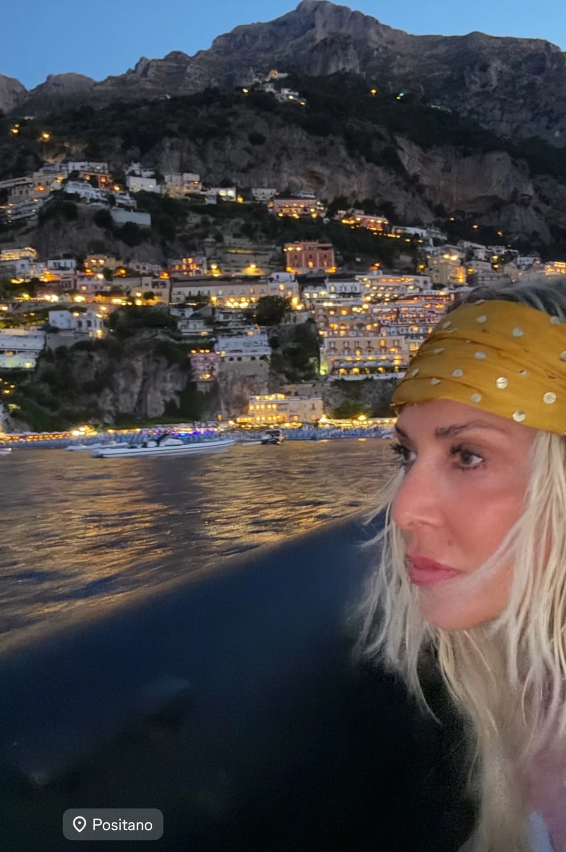 Η Άννα Βίσση στο Ποζιτάνο