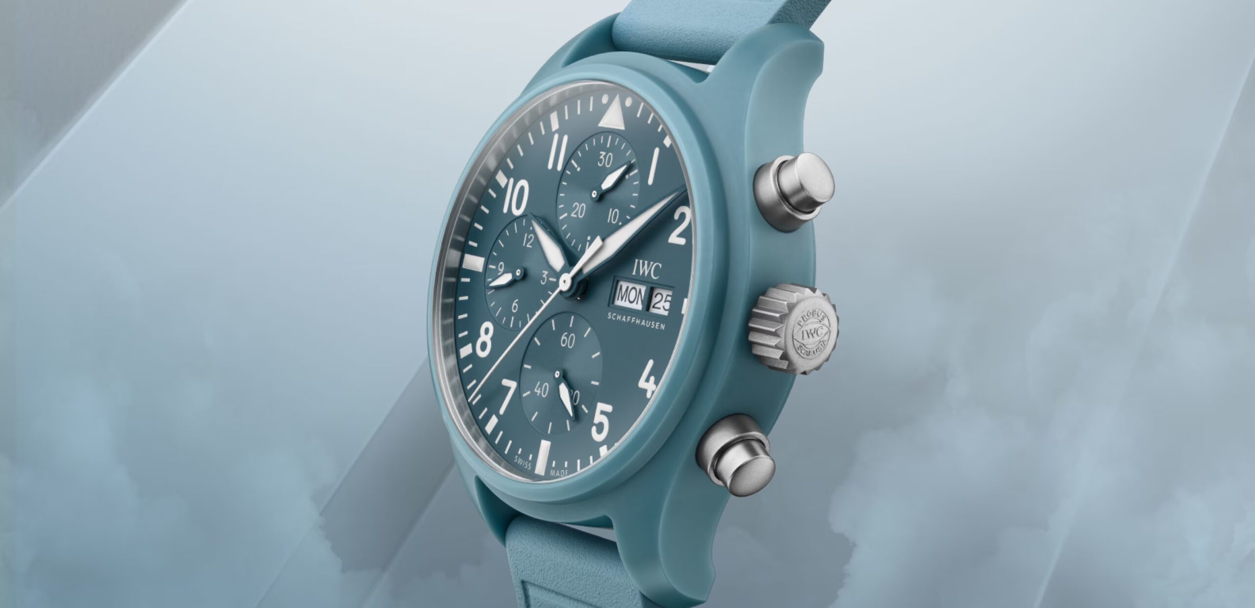Η IWC Schaffhausen θέτει γαλάζιο στόχαστρο στον ουρανό