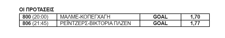 Στοίχημα 5/8