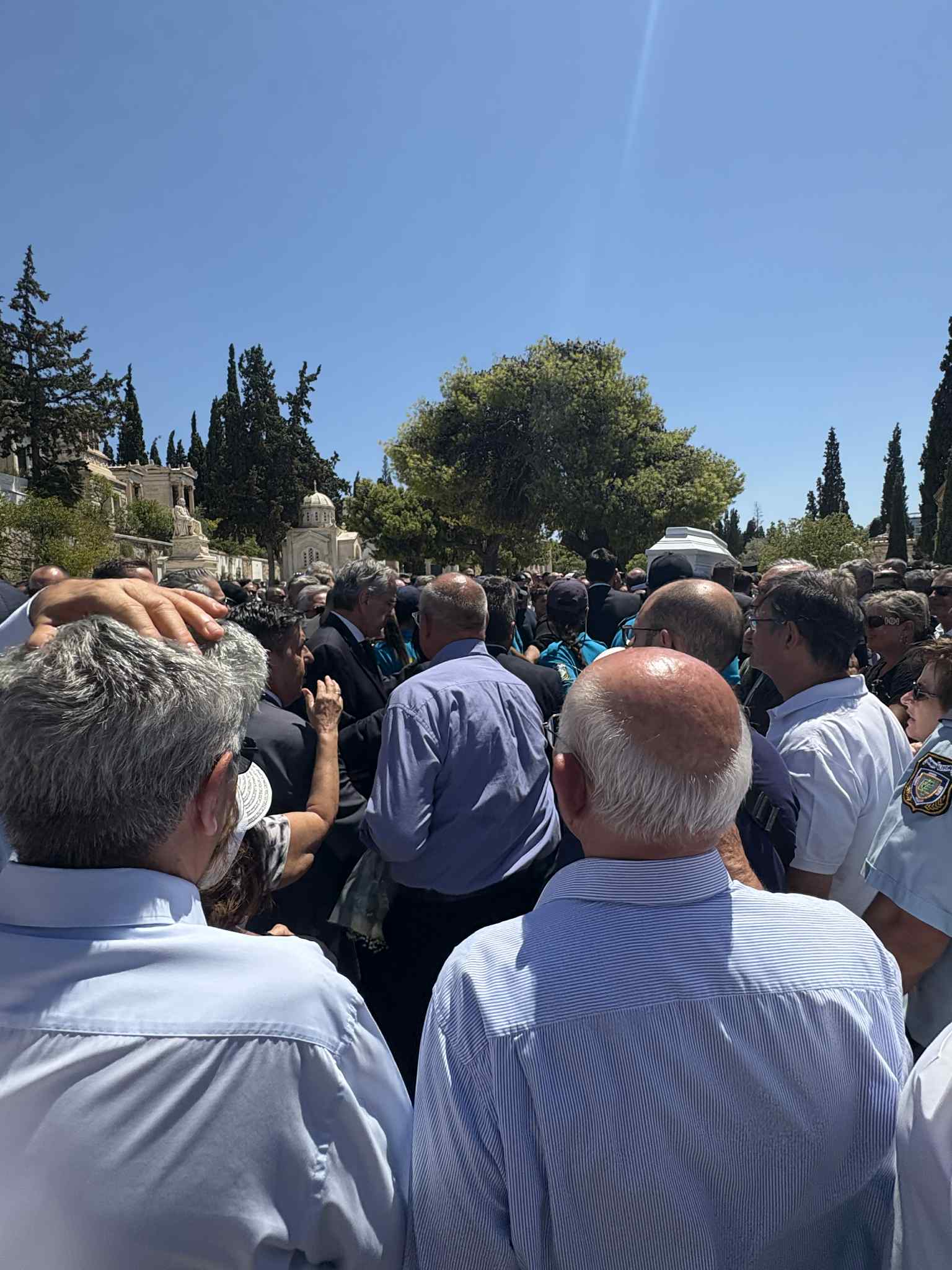 Κηδεία Λένας Σαμαρά