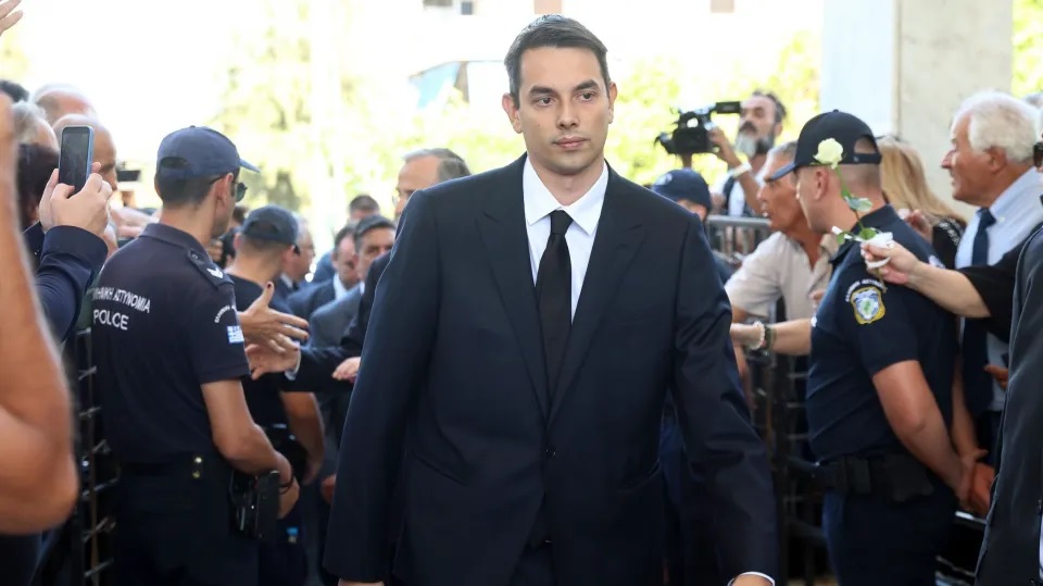 Ο αδερφός της Λένας Σαμαρά, Κώστας Σαμαράς. Πηγή: INTIME