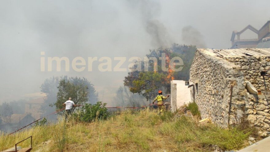 Φωτιά στη Ζάκυνθο 