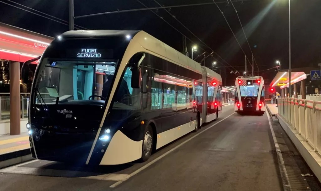 Τρόλεϊ IMC. Πηγή φωτογραφίας: UITP. Copyright: Roberto d' Andrea