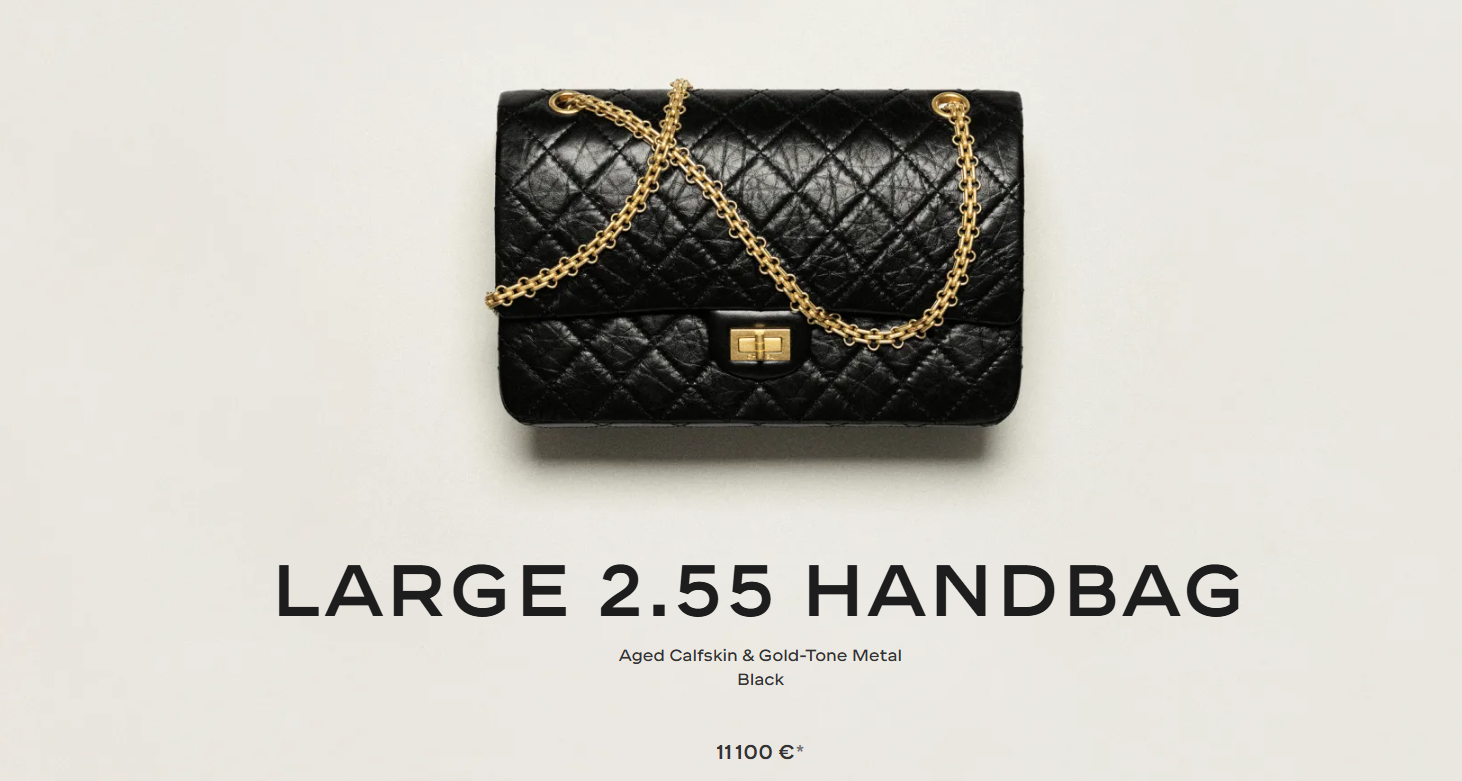 H Chanel 2.55 αξίας 11.100 ευρώ (photo credit: chanel.com)
