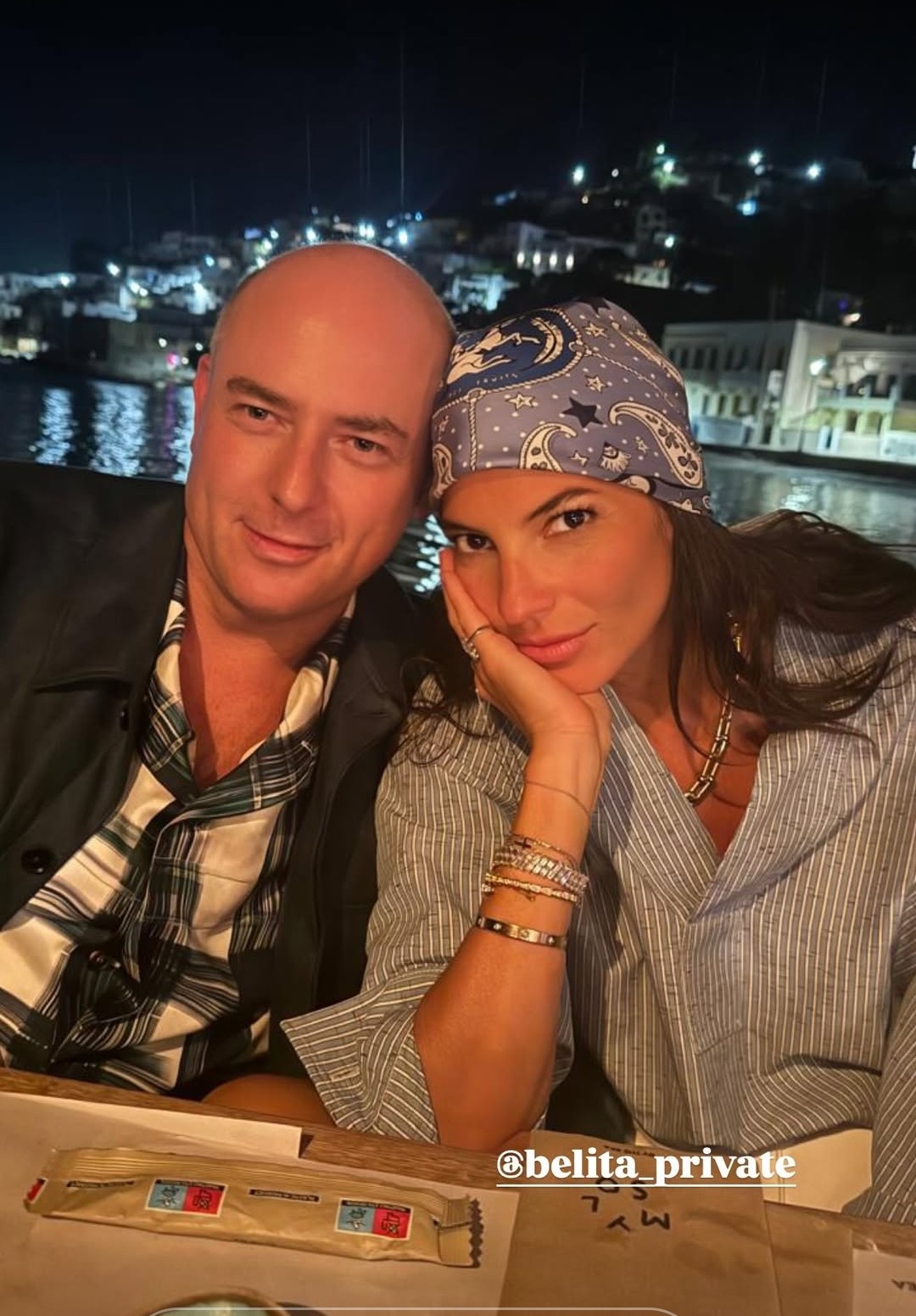Ο Γιάννης Στασινόπουλος με την Δήμητρα Κούστα