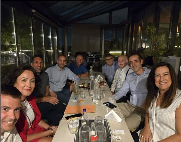 Με στελέχη της τοπικής Πεντέλης