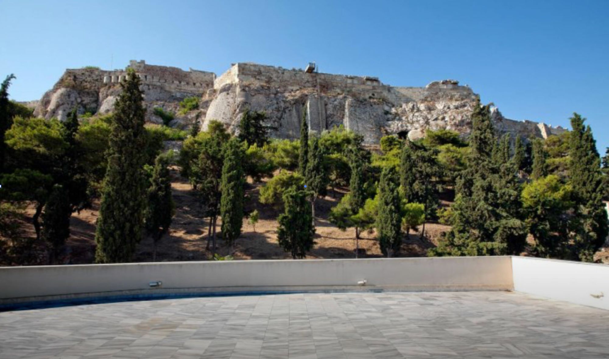 Η Ακρόπολη από το Μουσείο Παύλου και Αλεξάνδρας Κανελλοπούλου