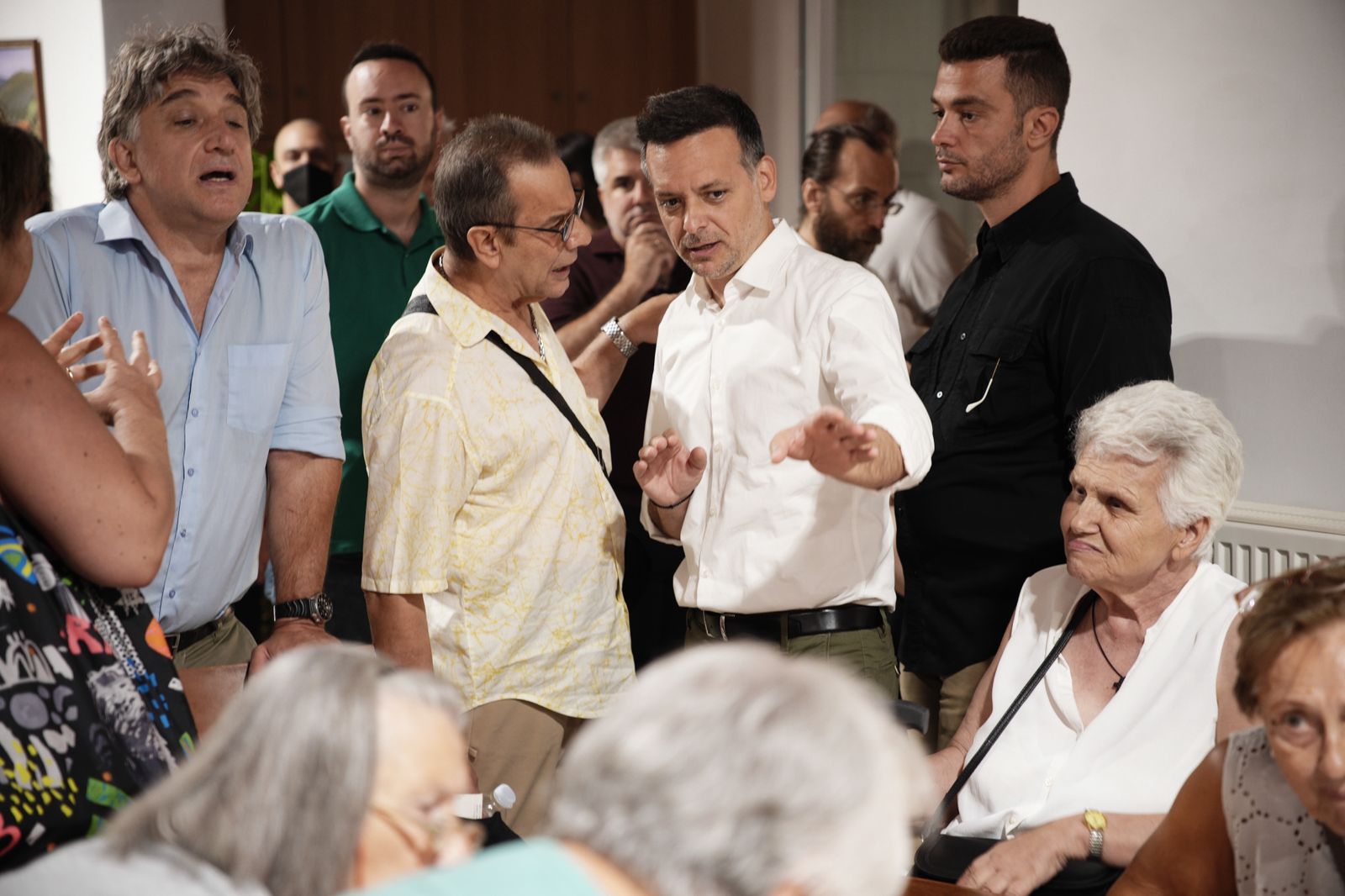 Ο Χάρης Δούκας στον Νέο Κόσμο στο πλαίσιο της δράσης «Ανοιχτή Γειτονιά 15 λεπτών»