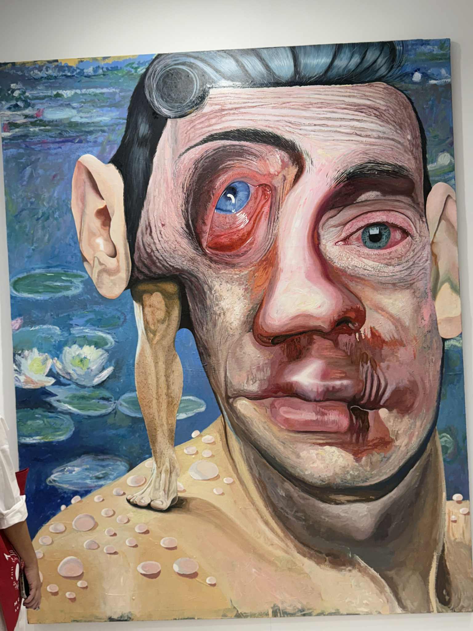 Gallery Ersi - Michaeil Parlamas - Selfie with Water Lilies- After Moner 1998-2021/Γκαλερί Έρση – Μιχαήλ Παρλαμάς – Selfie με Νούφαρα – Μετά τον Μονέ, 1998-2021