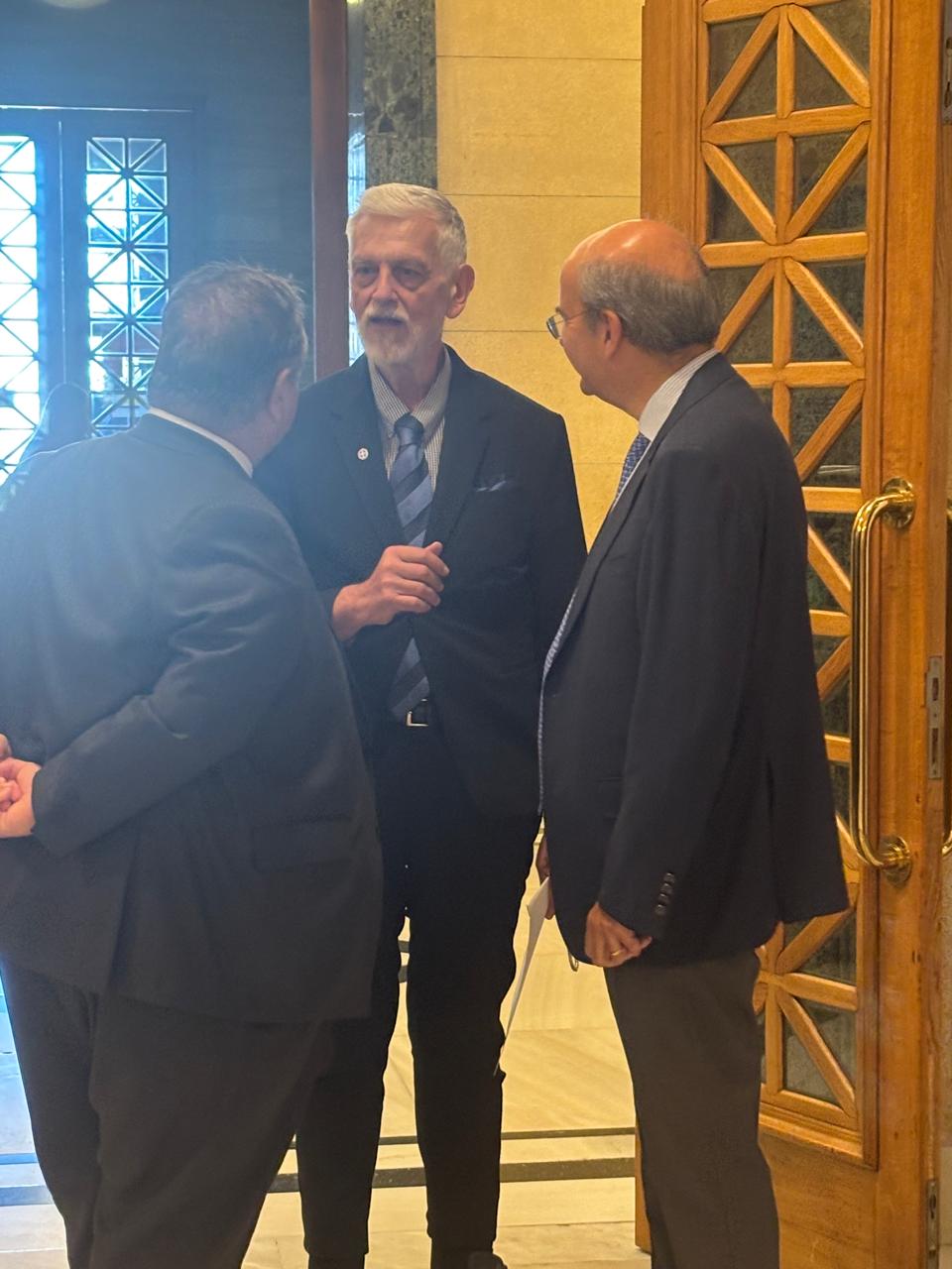 Κωστής Χατζηδάκης με Γιάννη Λοβέρδο και Βασίλη Σπανάκη