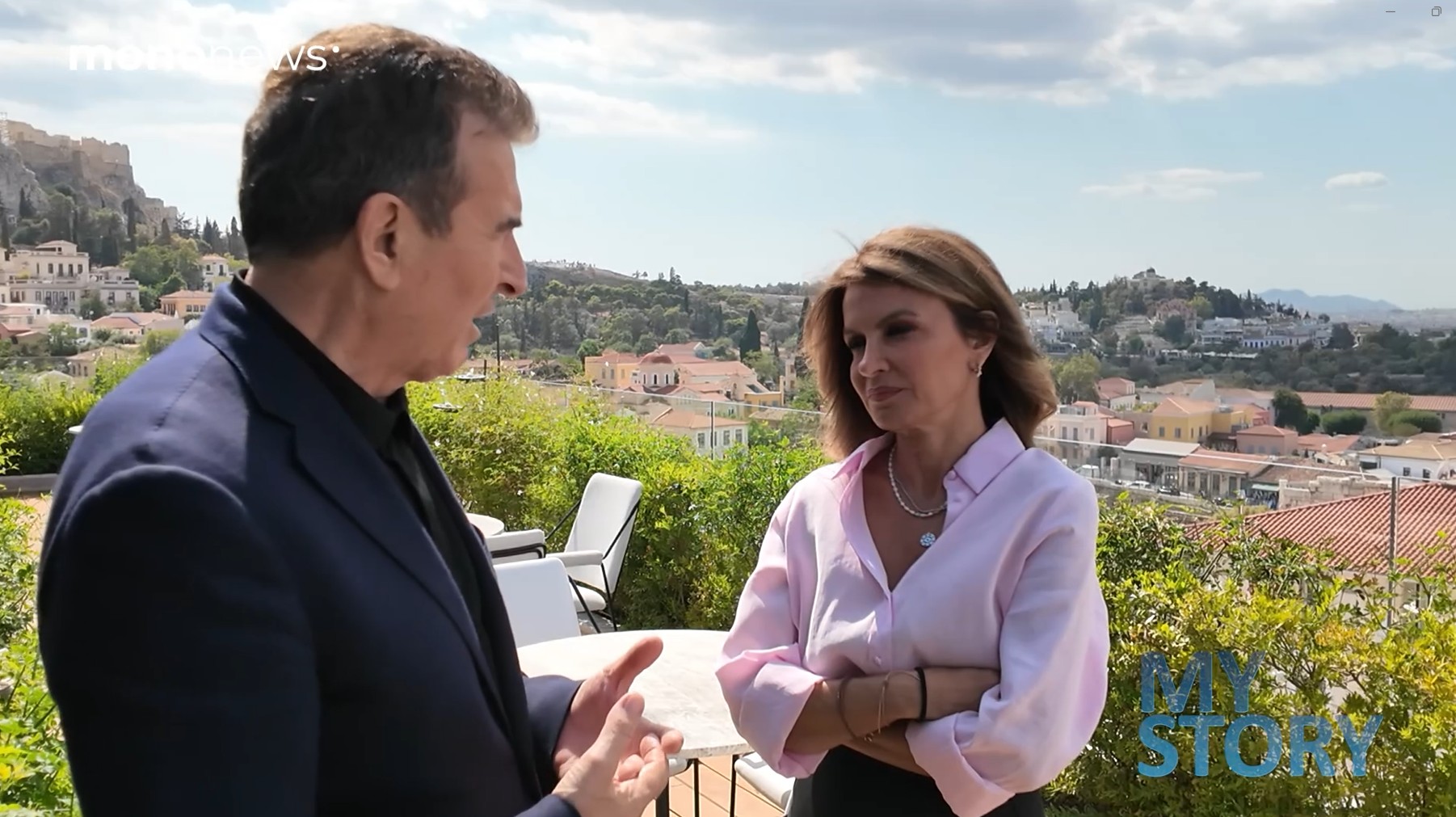 Ο Μιχάλης Χρυσοχοΐδης στο My Story με τη Μάριον Μιχελιδάκη