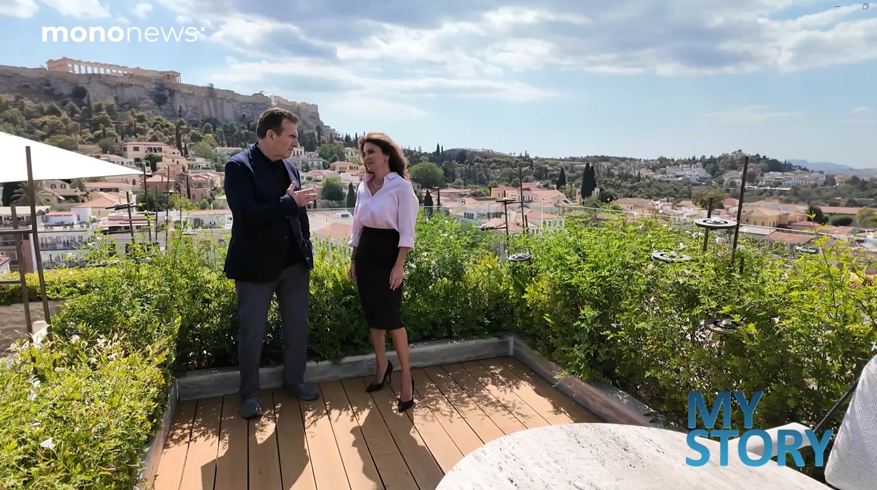Ο Μιχάλης Χρυσοχοΐδης στο My Story με τη Μάριον Μιχελιδάκη