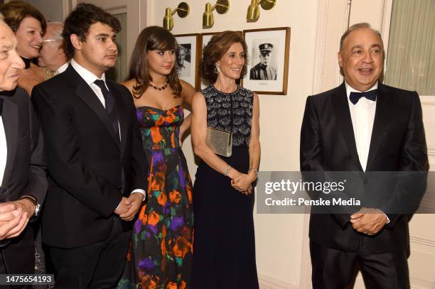 Emily Blavatnik, Len Blavatnik (Photo by Clint Spaulding/Penske Media via Getty Images)